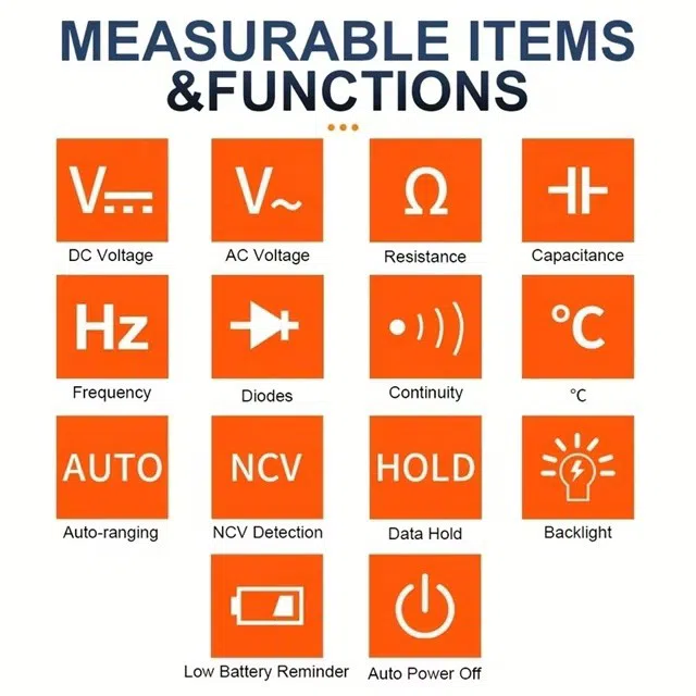 Yüksək dəqiqlikli rəqəmsal multimetr