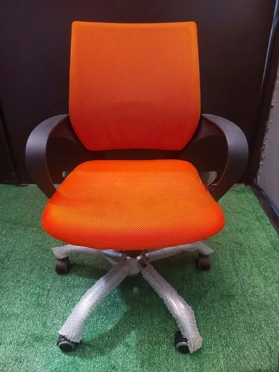 Orange color, Office chair - Tenderyard