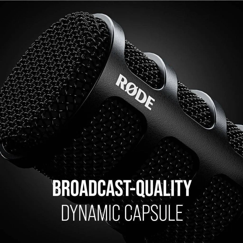 Rode PodMic USB dinamik mikrofon – çoxistiqamətli — şəkil 5