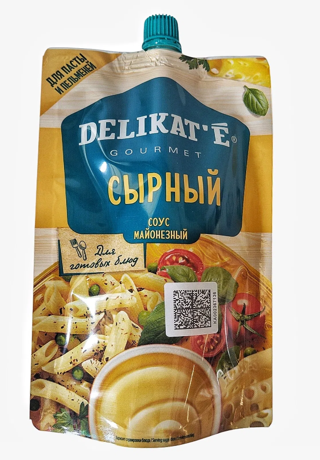 Сырный майонезный соус Delikate Gourmet, 210 г - Tenderyard
