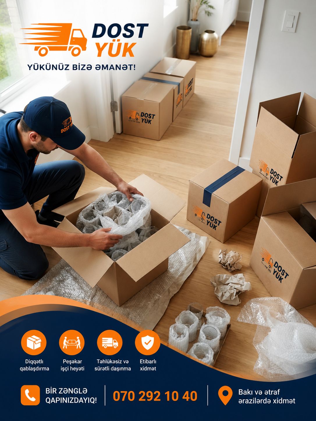 Peşəkar Yükdaşıma və Qablaşdırma Xidməti — şəkil 1