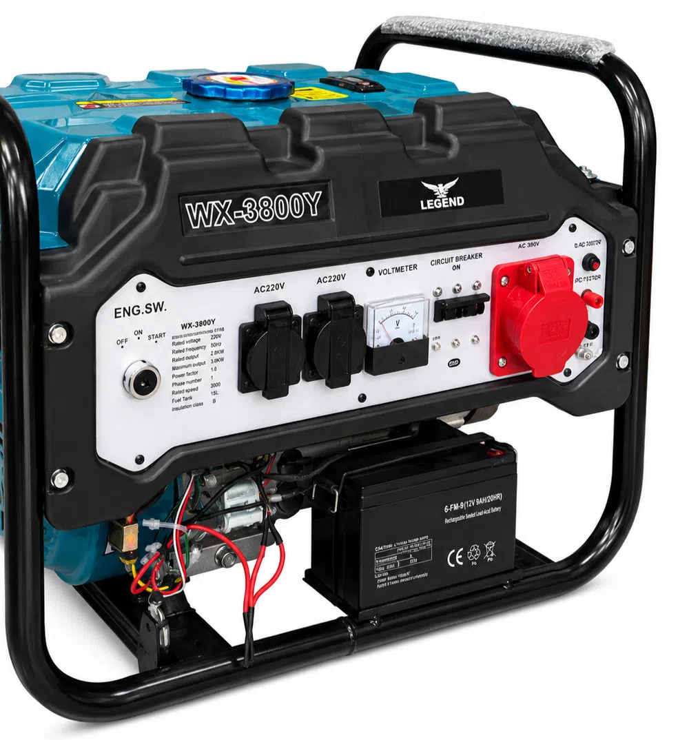 Legend WX-3800Y Benzin Generatoru 4.5 kVt — şəkil 2