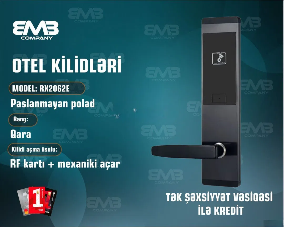 EMB Company Otel Kilidi RX2062E — şəkil 1