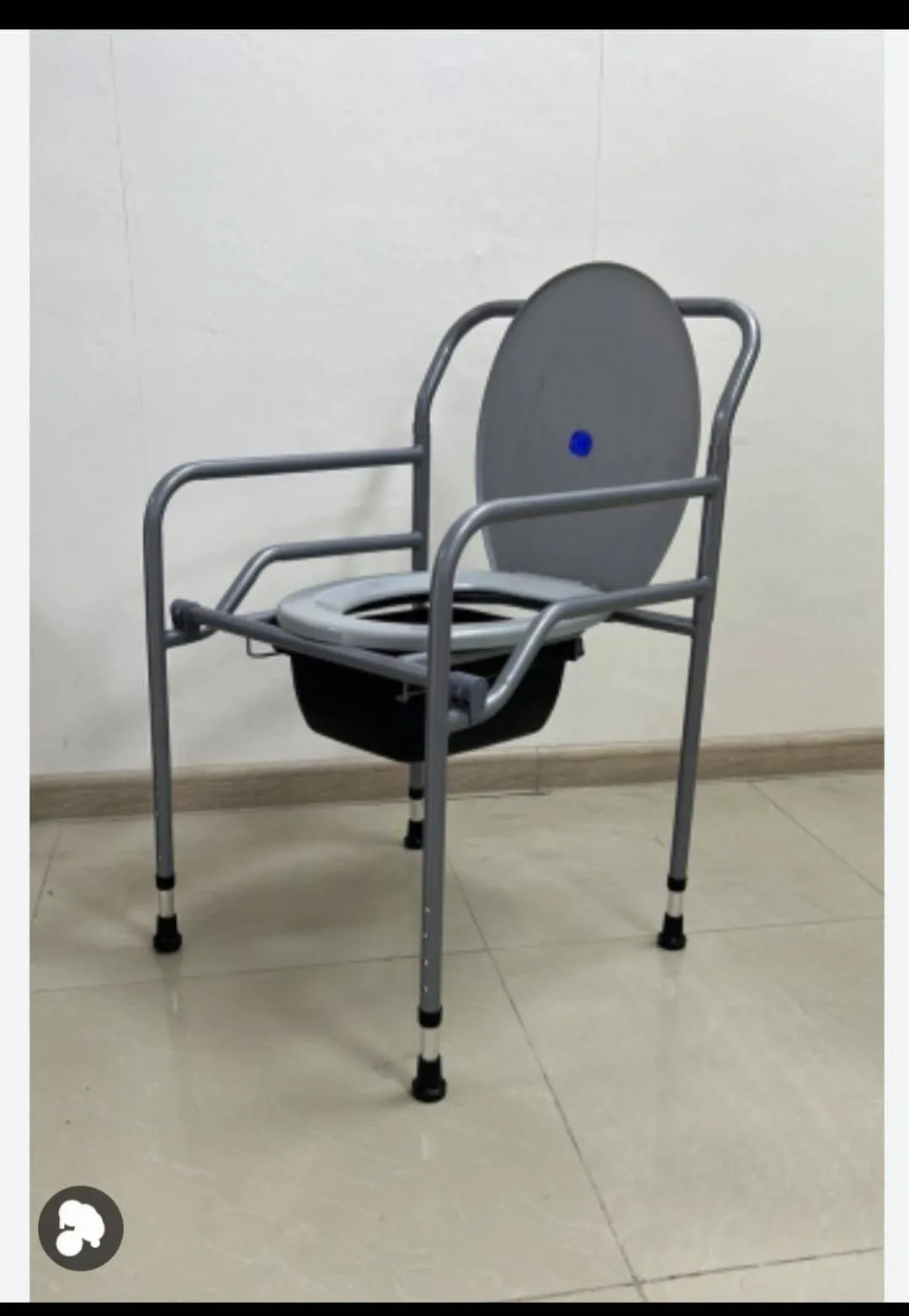 Portable toilet chair for patients (commode) - Tenderyard