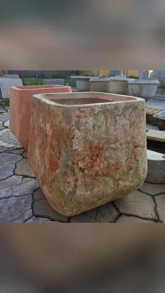 Fibrobeton dibçəklər