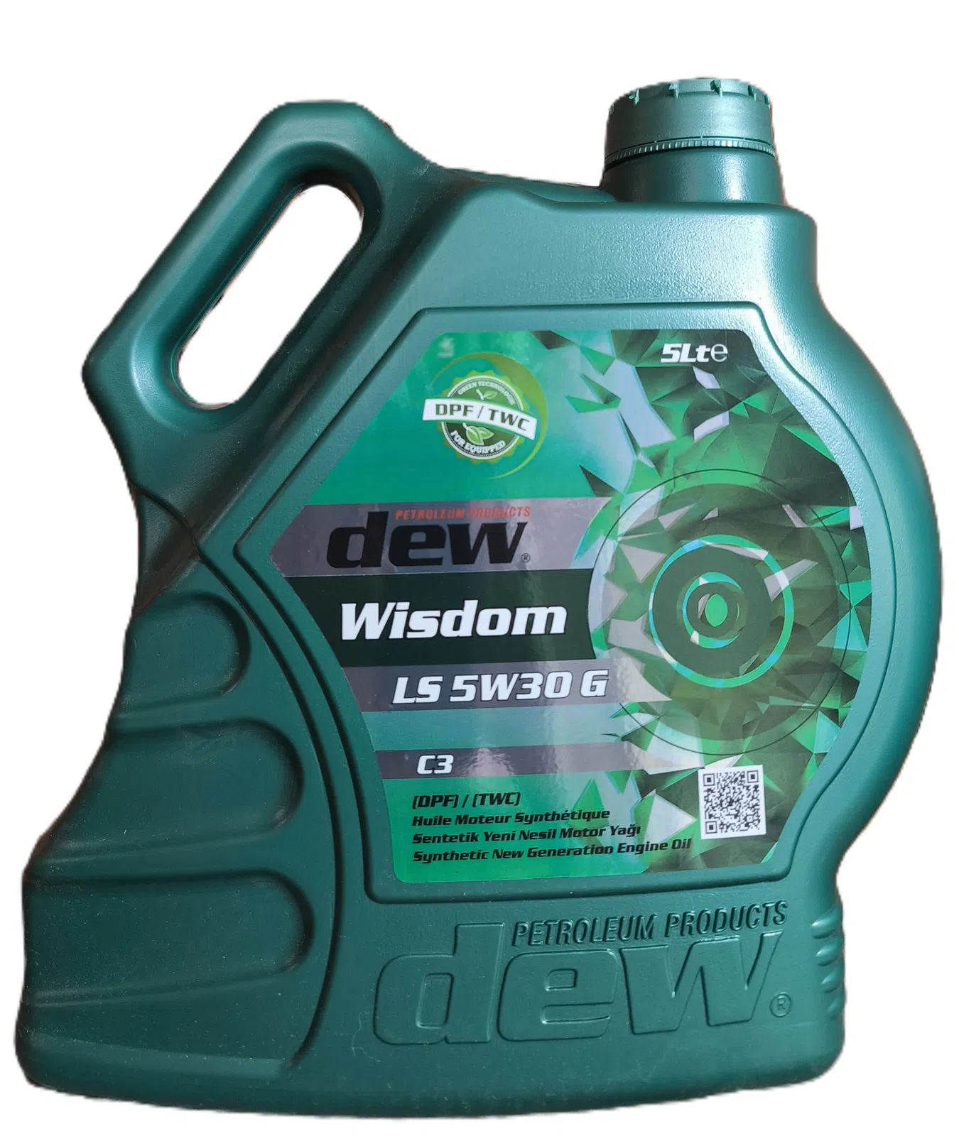 Dew Wisdom LS 5W-30 G ACEA C3 Dexos 2 Motor Yağı 5L — şəkil 2