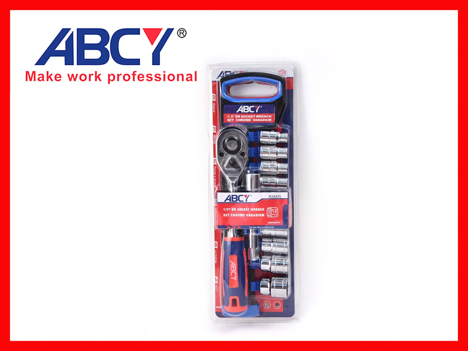 ABCY B24225 12 hissəli açar və başlıq dəsti