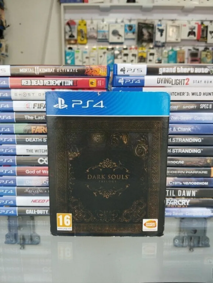 PS4/5 üçün "Dark Soul Trigory" oyun diskləri — şəkil 2