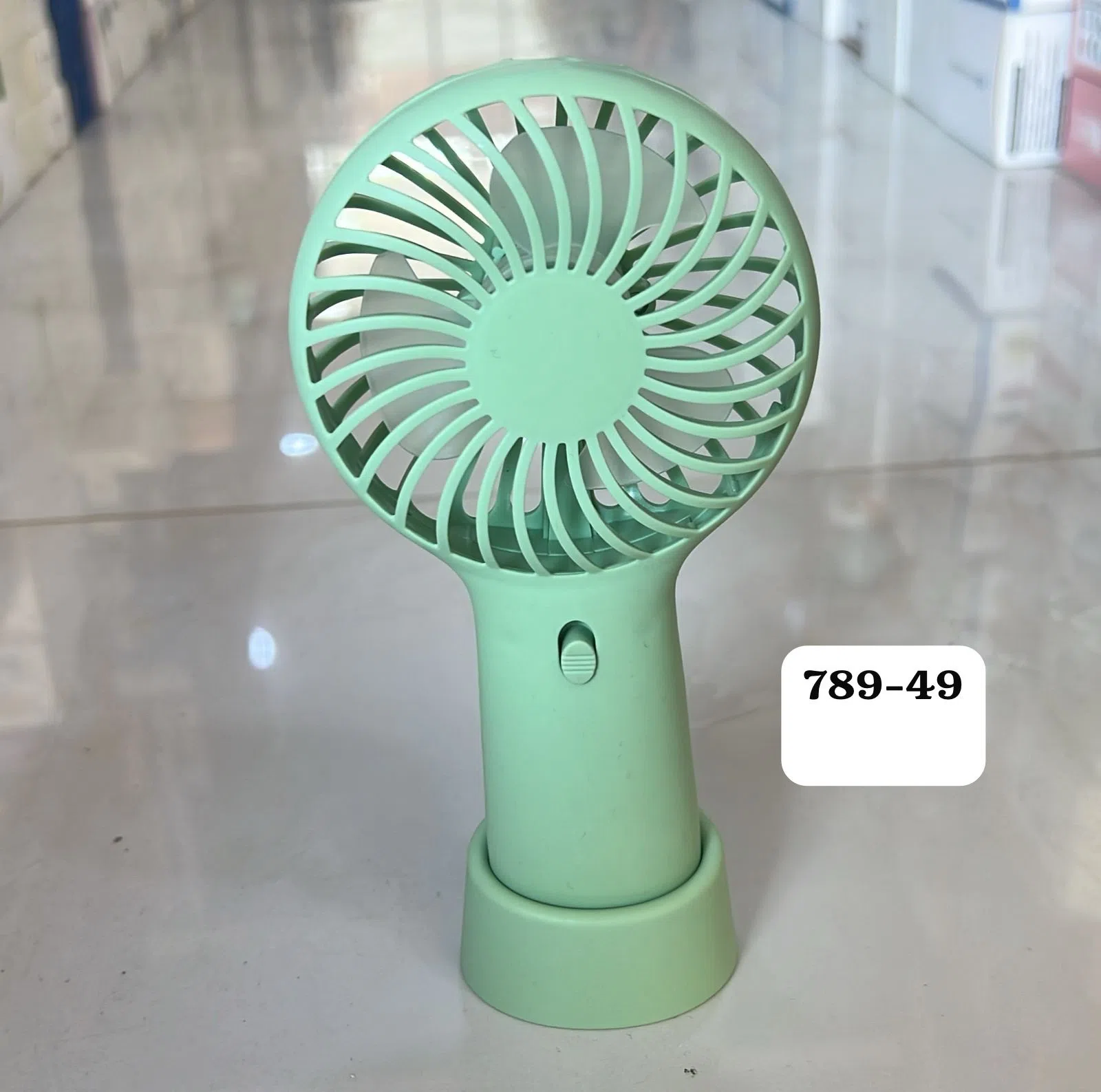 Mini əl ventilyatoru, USB şarjlı və akkumulyatorlu — şəkil 26