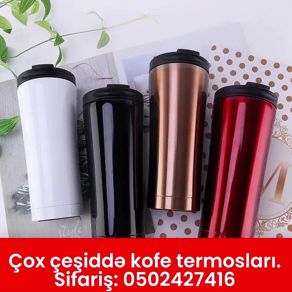 Termos Paslanmayan polad material, Qarışıq rəng - Tenderyard
