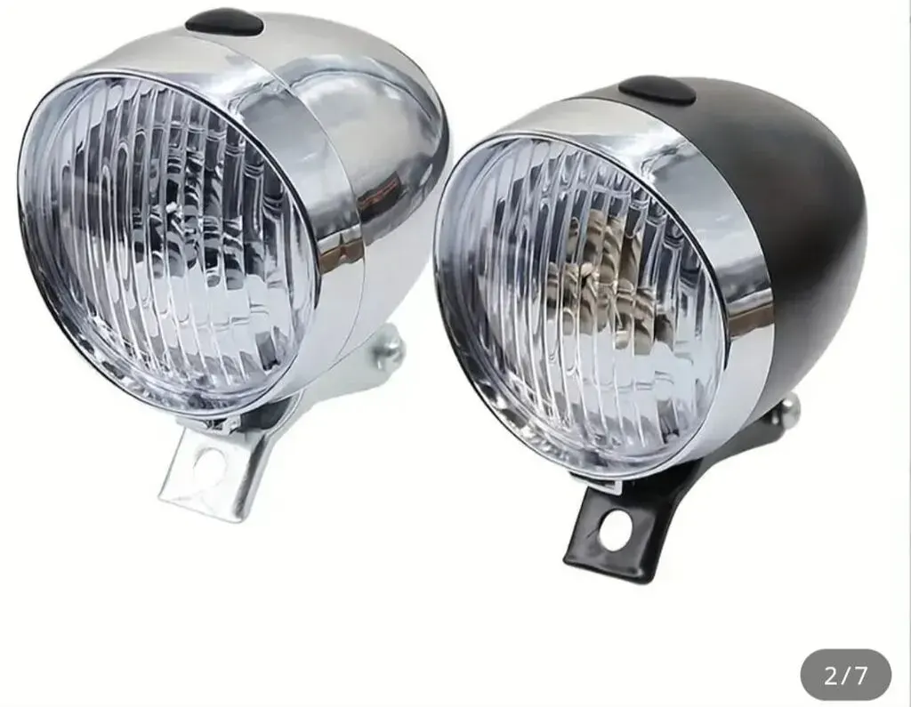 Classic style headlights for motorcycles (2 pcs) - Tenderyard