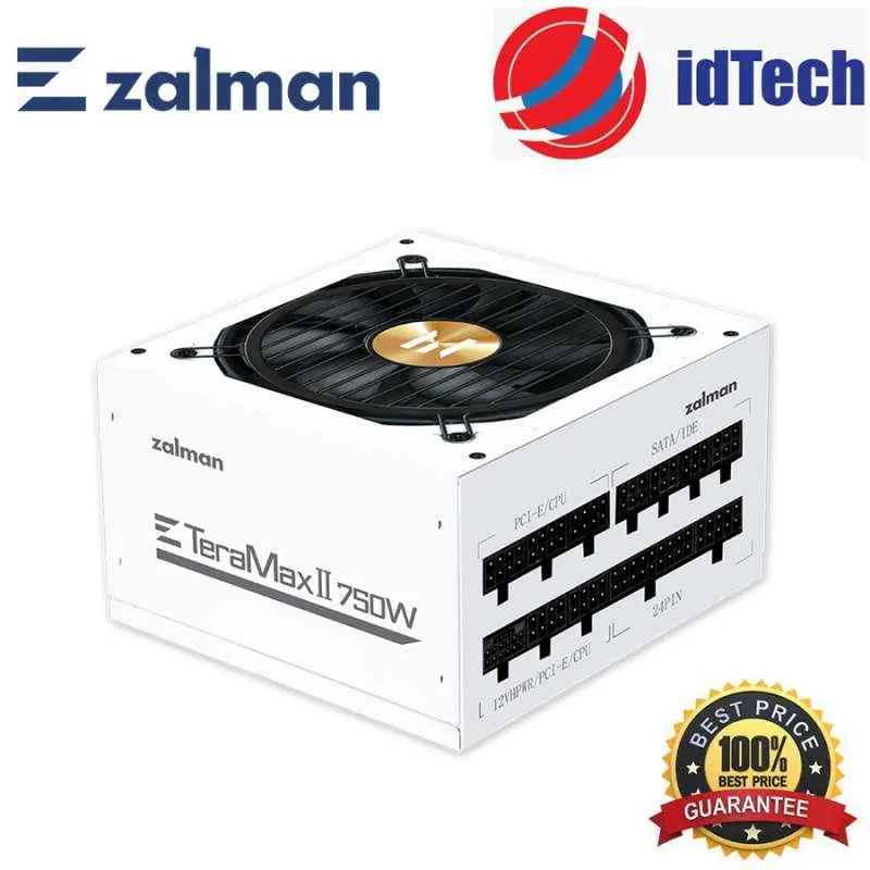 Zalman power supply, rəng ağ
