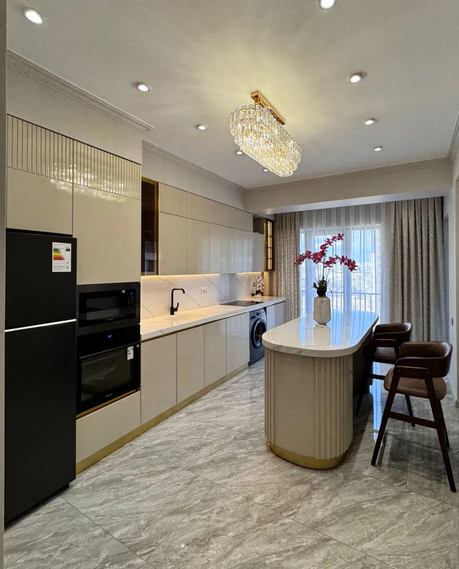 Mətbəx mebel dəsti Ağ rəng