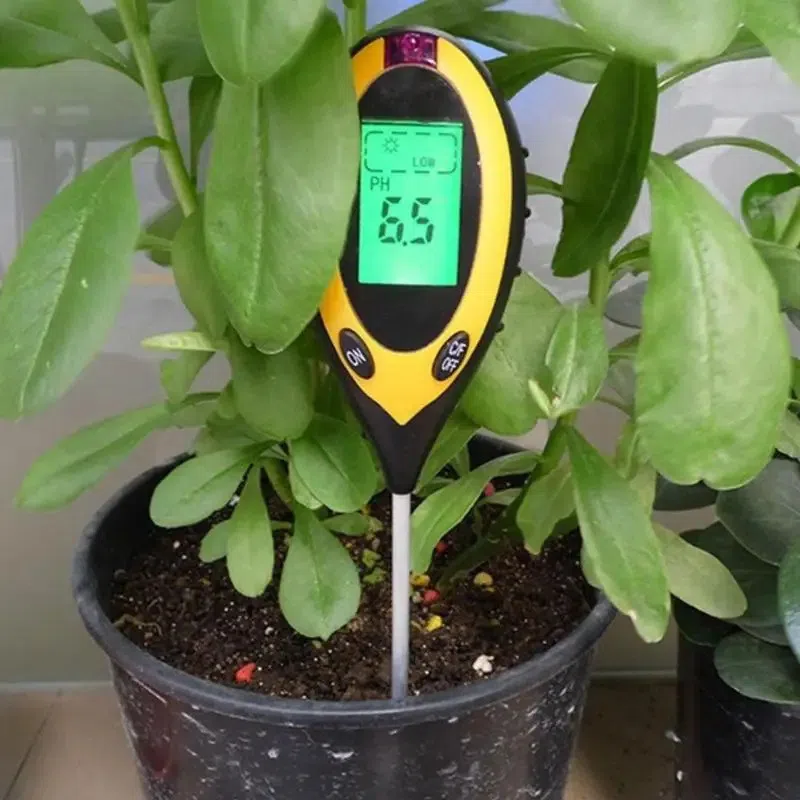4 In 1 LCD Display Sunlight Temperature Humidity PH — şəkil 6
