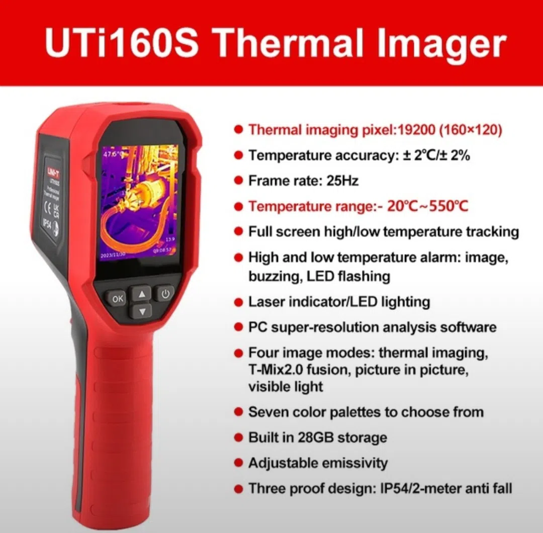 UNI-T UTI160S Termal Kamera — şəkil 2
