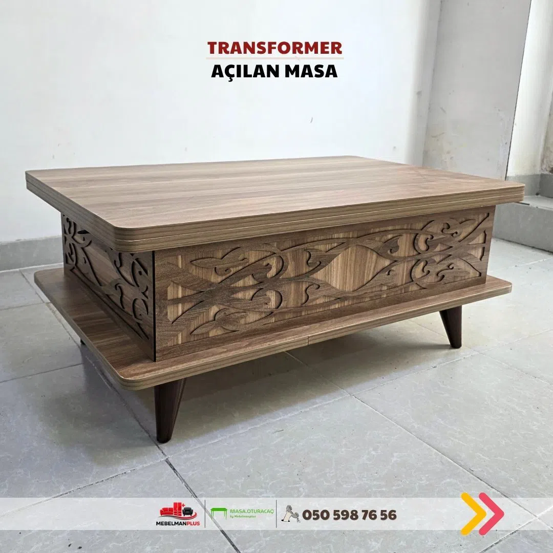 Jurnal masası Qəhvəyi rəng, Transformer — şəkil 4