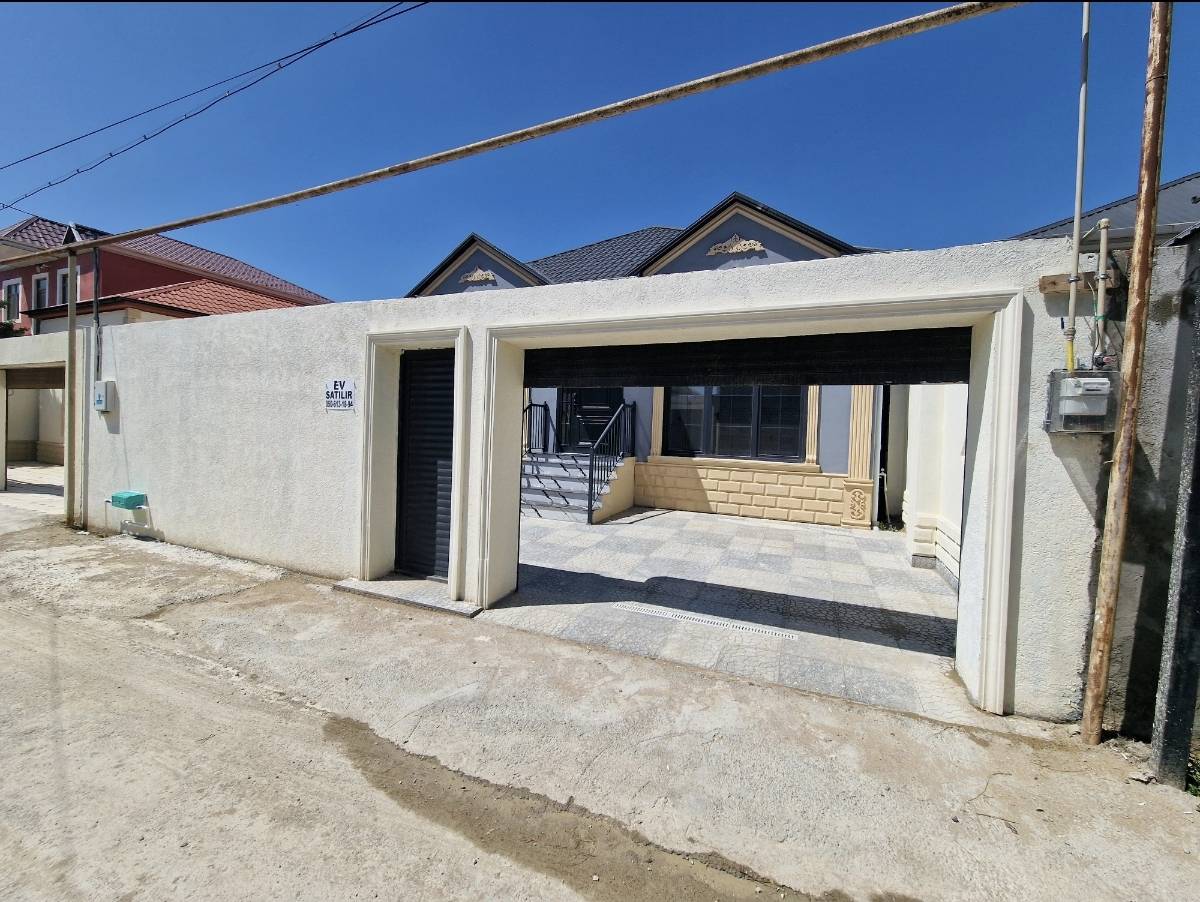 4 otaqlı həyət evi 120 m² - 2 sot torpaq sahəsində satılır — şəkil 2