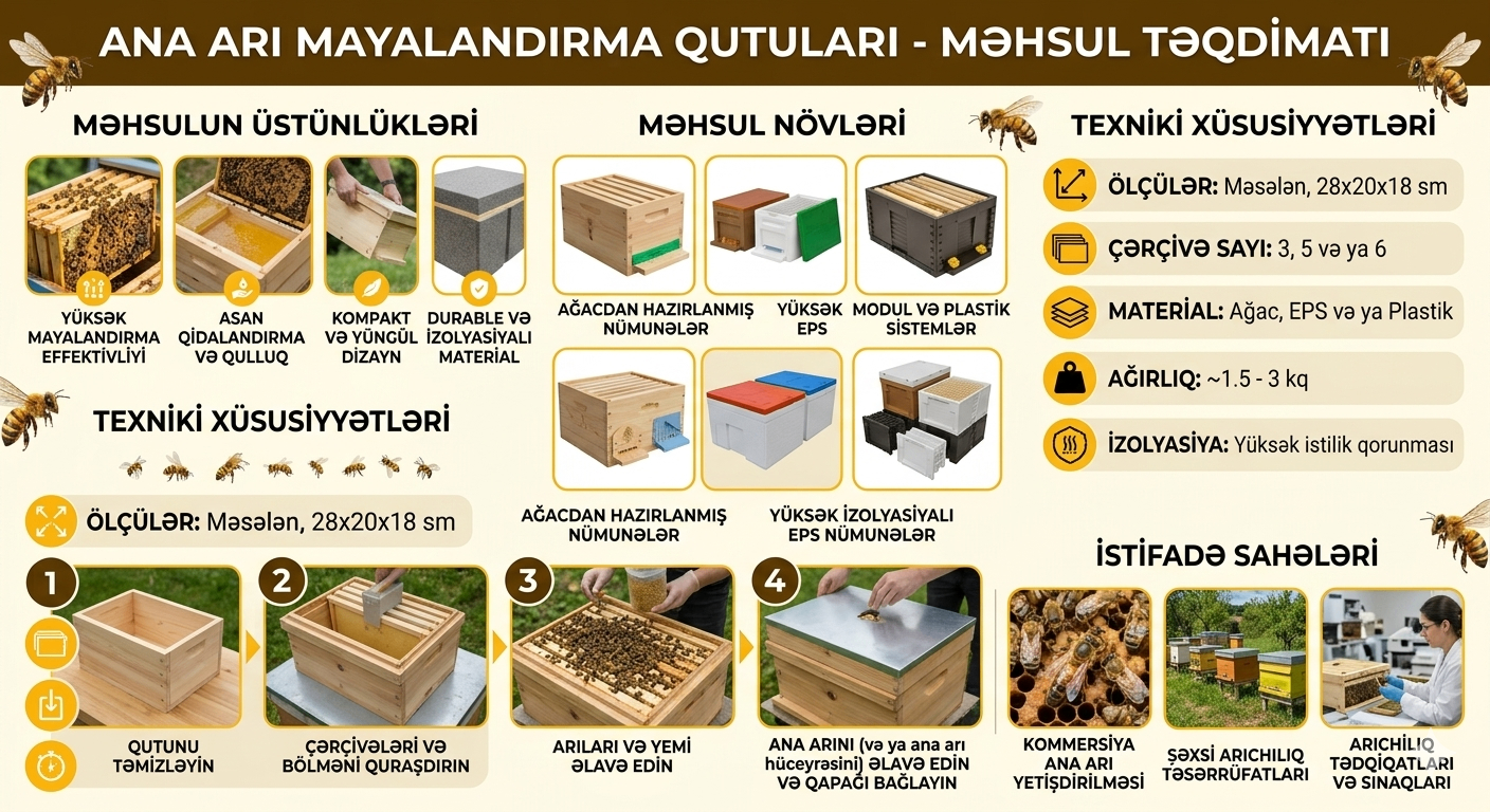 Ana arı mayalandırma qutuları — şəkil 2