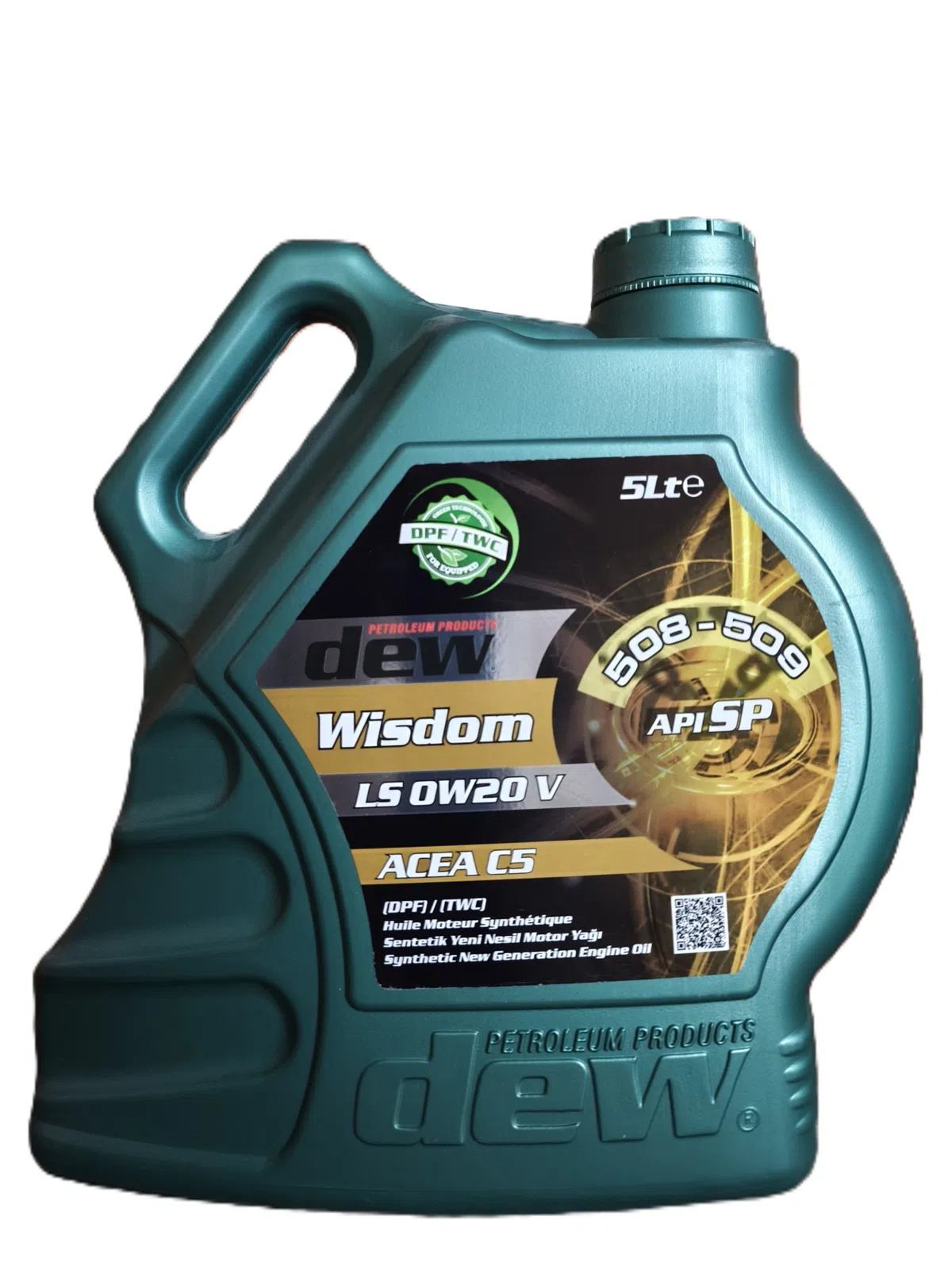 Dew Wisdom LS 0W-20 SP C5 5L Motor Yağı — şəkil 2
