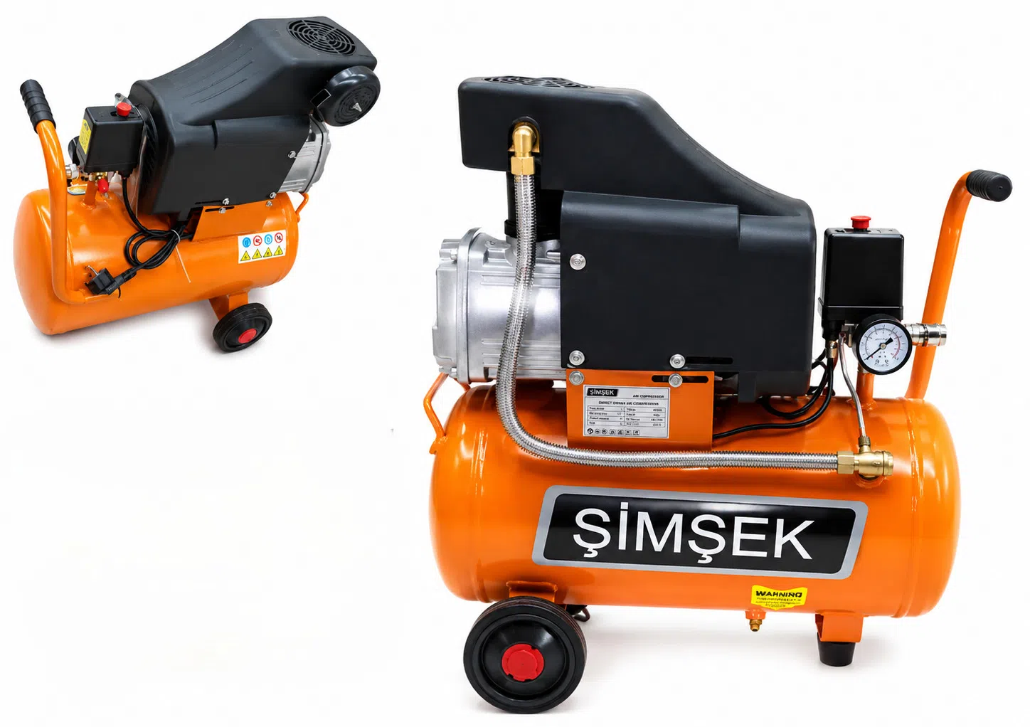 Şimşek FL-24L Hava Kompressoru 24L — şəkil 1