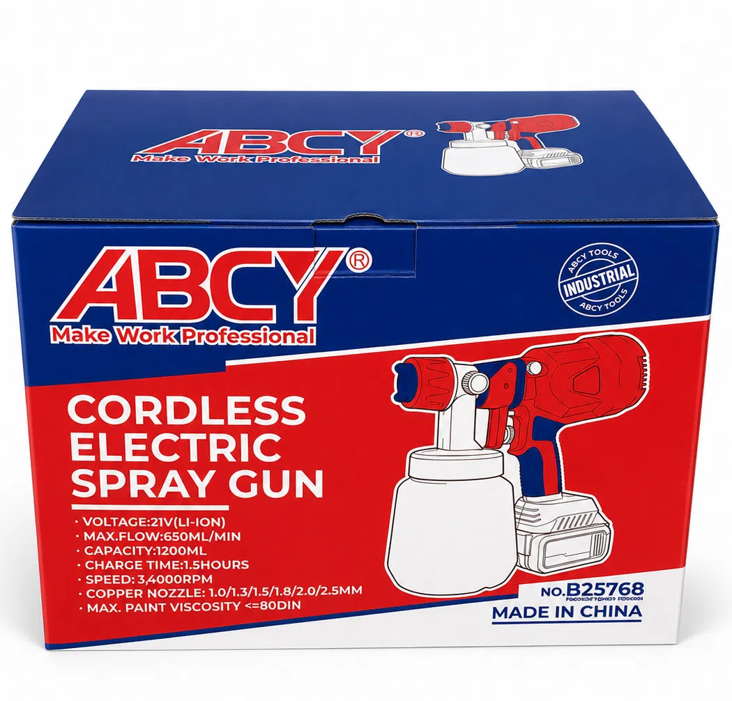 ABCY 21V Akülü Boyaçəkən HVLP 1.2L — şəkil 2