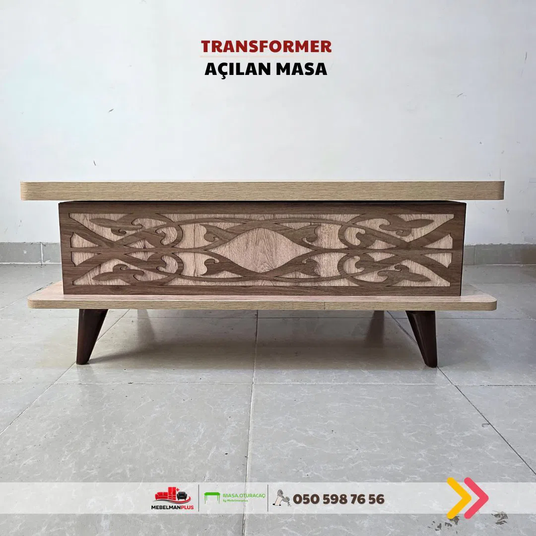 Jurnal masası Qızılı rəng, Transformer — şəkil 7