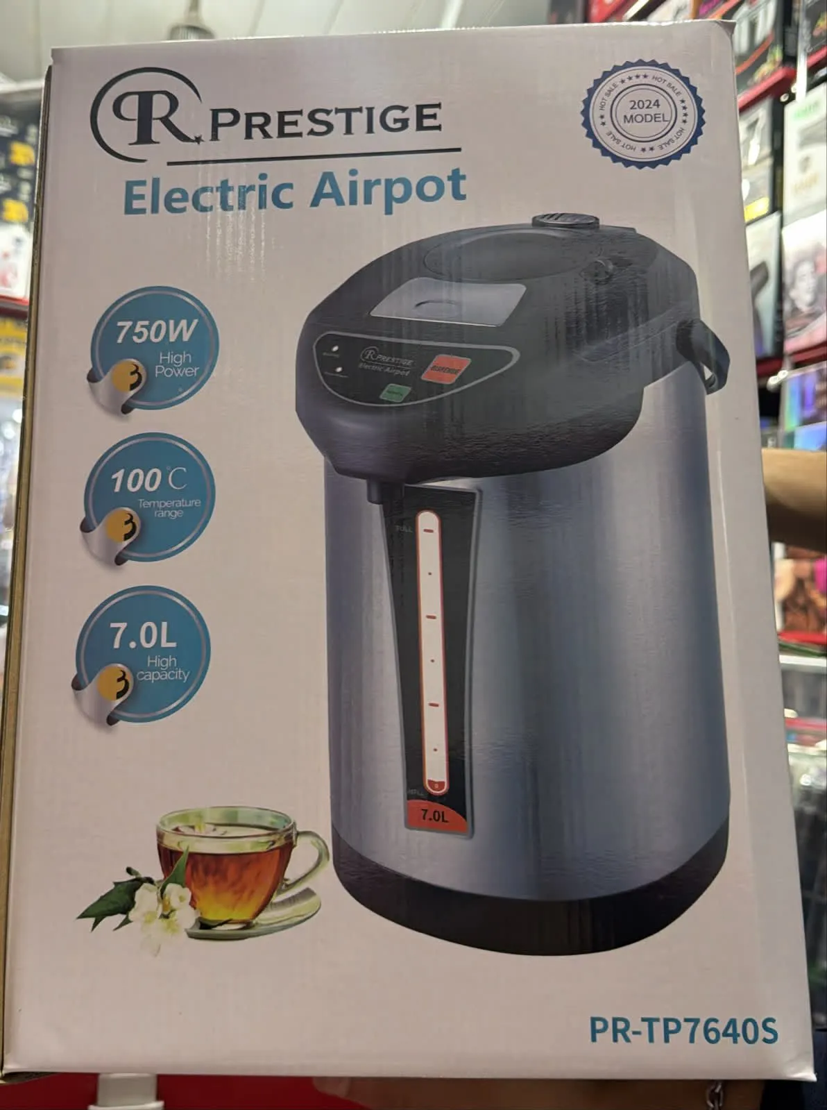 R. Prestige PR-TP7640S Elektrikli Termopot (7 L) - Tenderyard