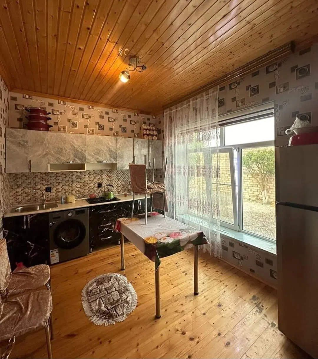 3 otaqlı həyət evi 90 m² - 4 sot torpaq sahəsində satılır — şəkil 4
