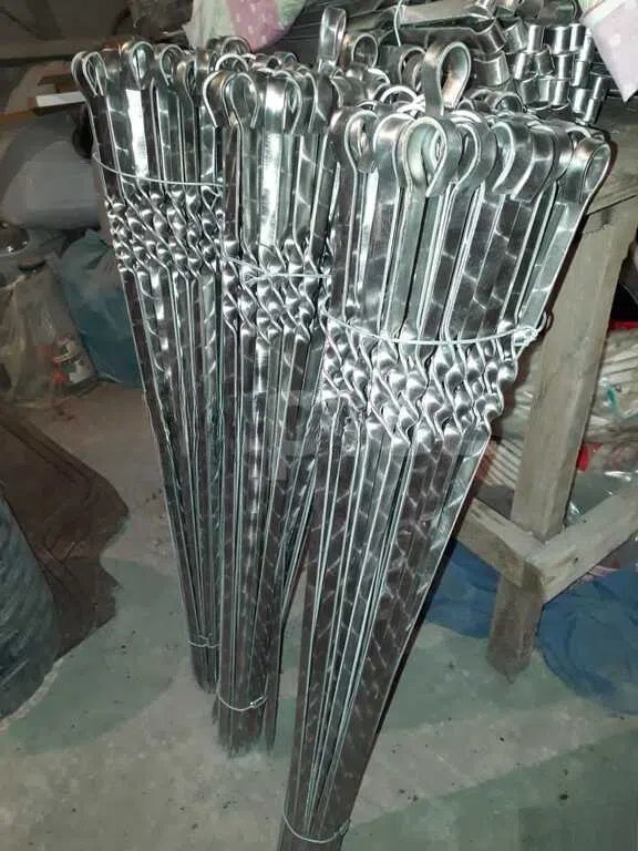 Paslanmaz polad şişlər və manqallar