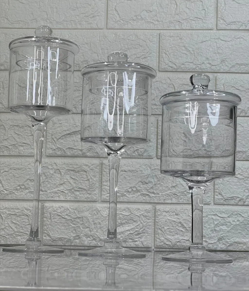 Konfet qabı, Şüşə material — şəkil 2