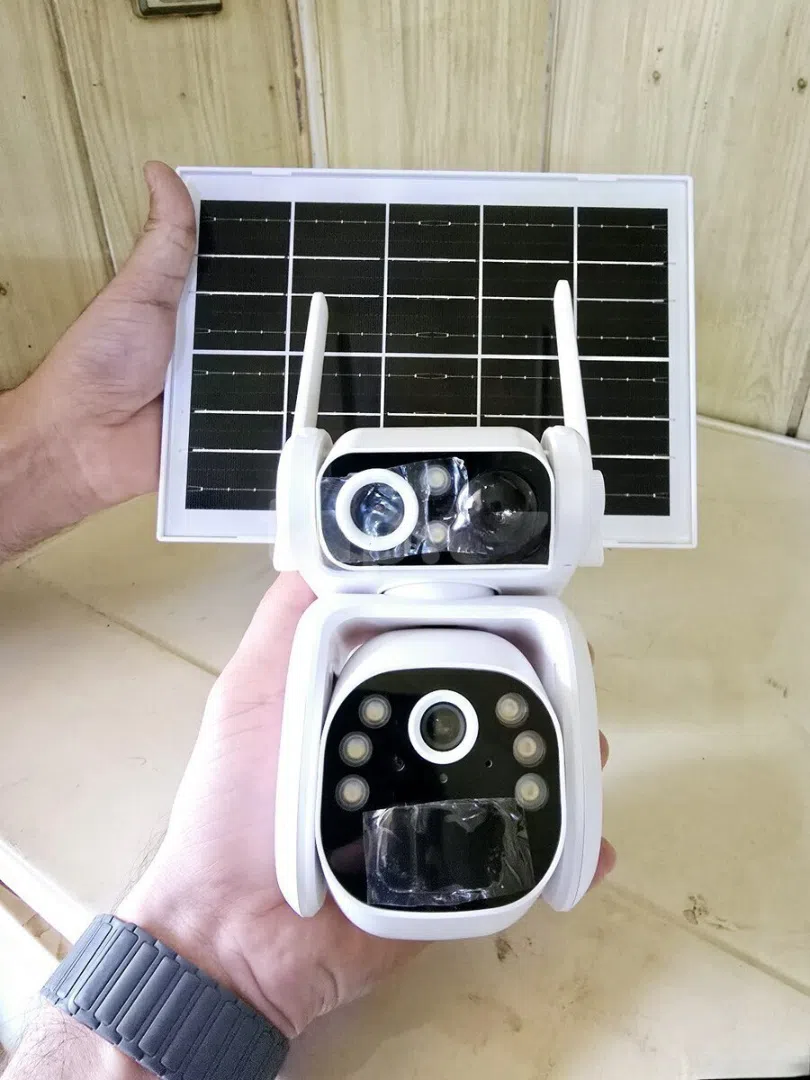 4G Solar PTZ 2 Kamera 12MP/4K Günəş Panelli