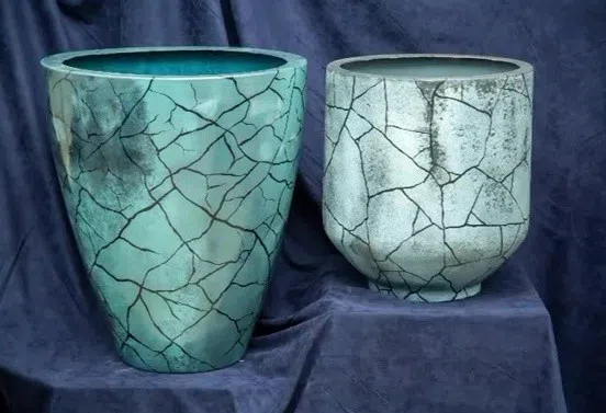 Fiberglass dibçəklər, yüngül və davamlı bitki qabları — şəkil 11