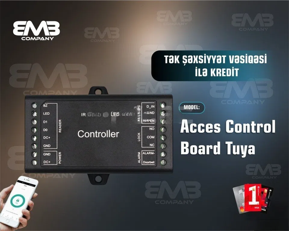 Tuya WiFi Access Control Controller — şəkil 1
