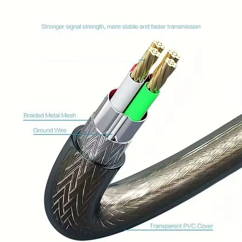 USB 2.0 Active Extension Cable 10 Metr — şəkil 3