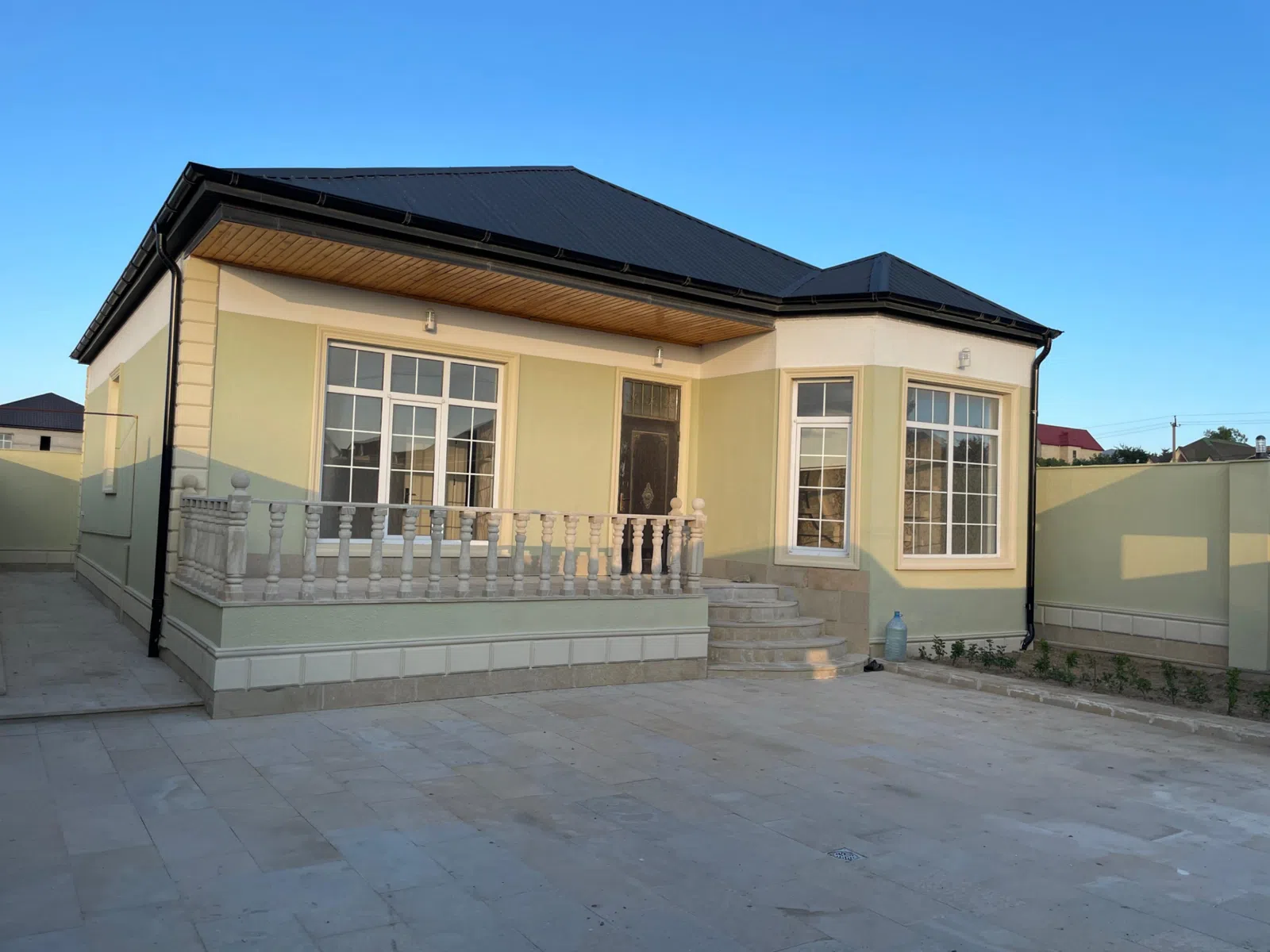 4 otaqlı həyət evi 120 m² - 3 sot torpaq sahəsində satılır — şəkil 1