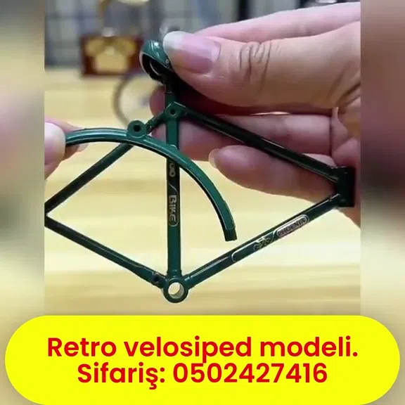 Retro bicycle collectible model - Tenderyard