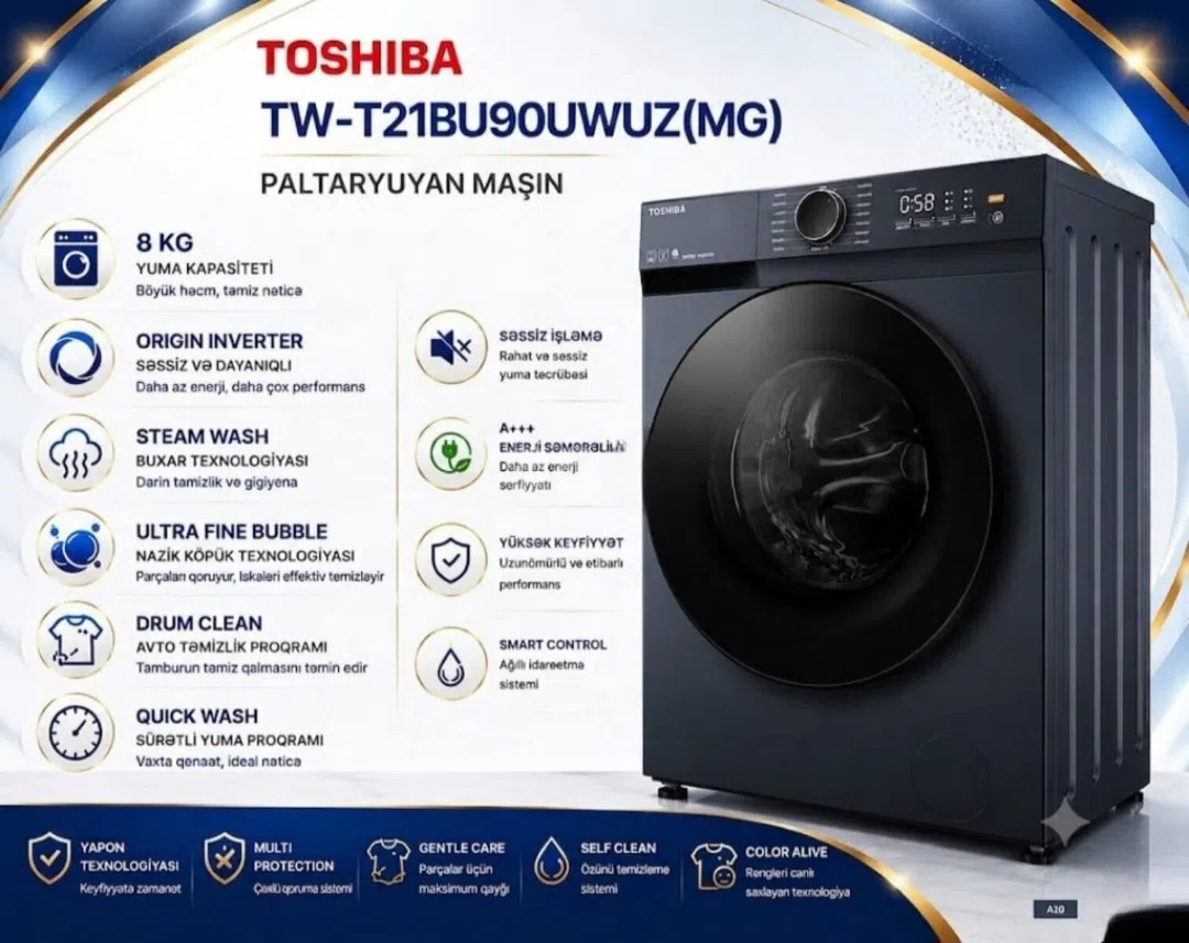 Toshiba paltaryuyan maşın - Tenderyard