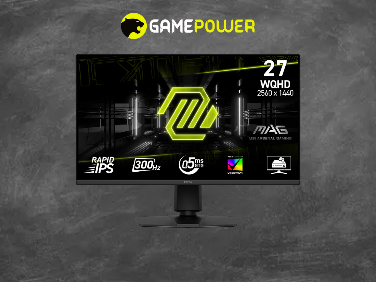 MSI MAG 275QPF X30 27" 2K 300Hz Monitor - Tenderyard