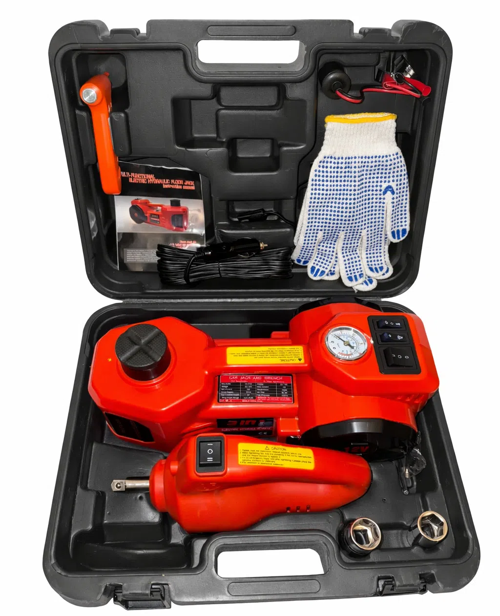 Elektrikli Avtomobil Domkratı 3in1 5 Ton — şəkil 12