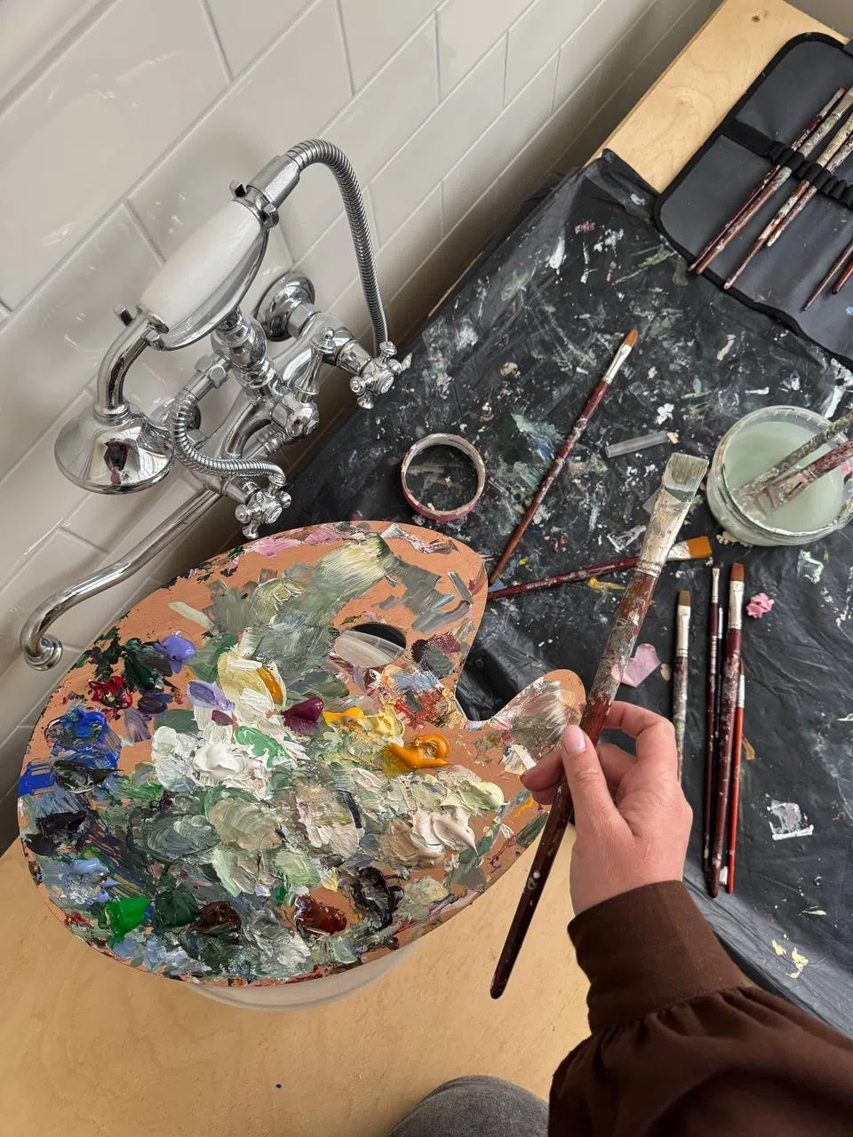 Divar rəsimlərinin çəkilməsi🎨