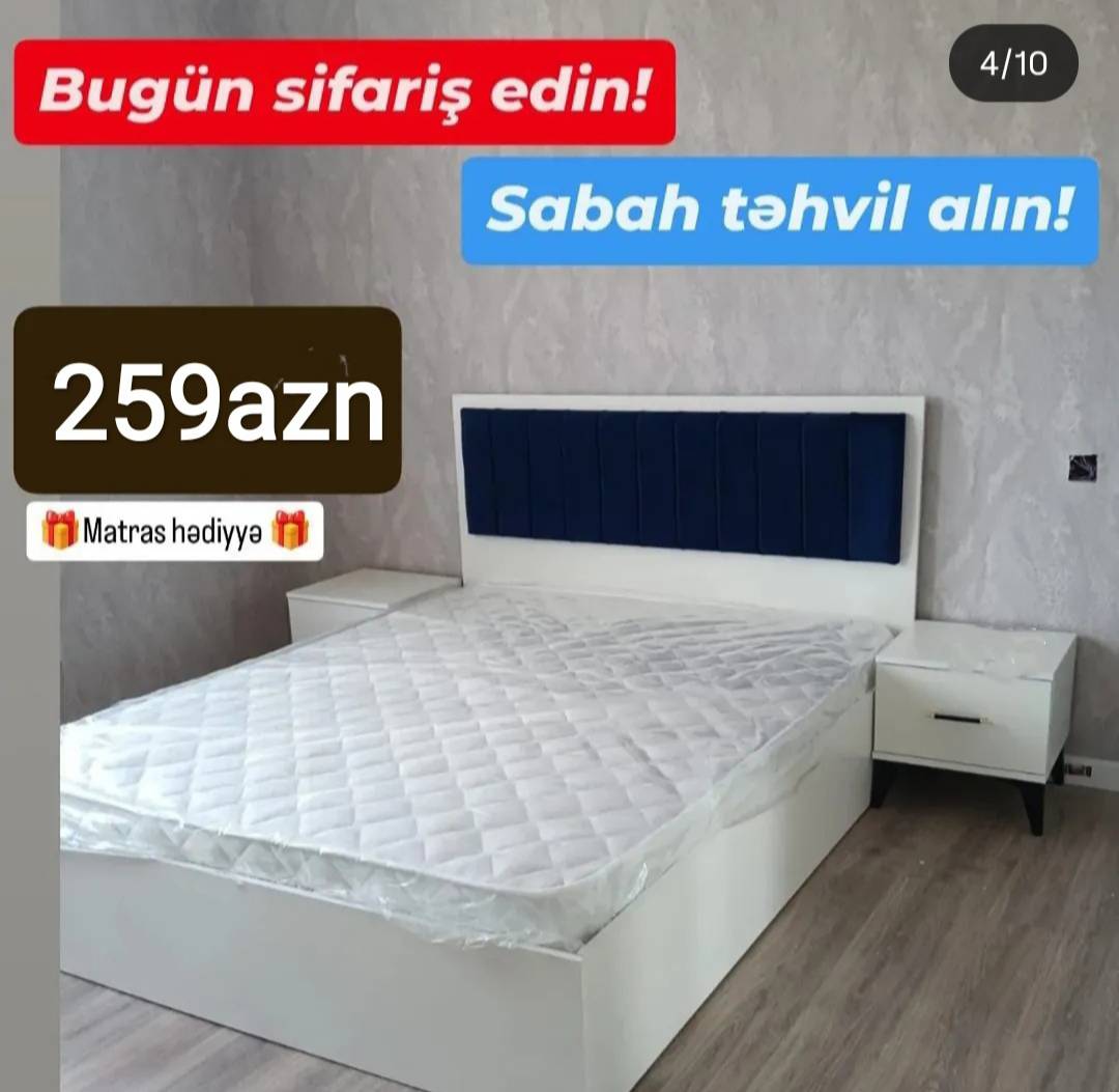 Taxta çarpayı, Ağ rəng