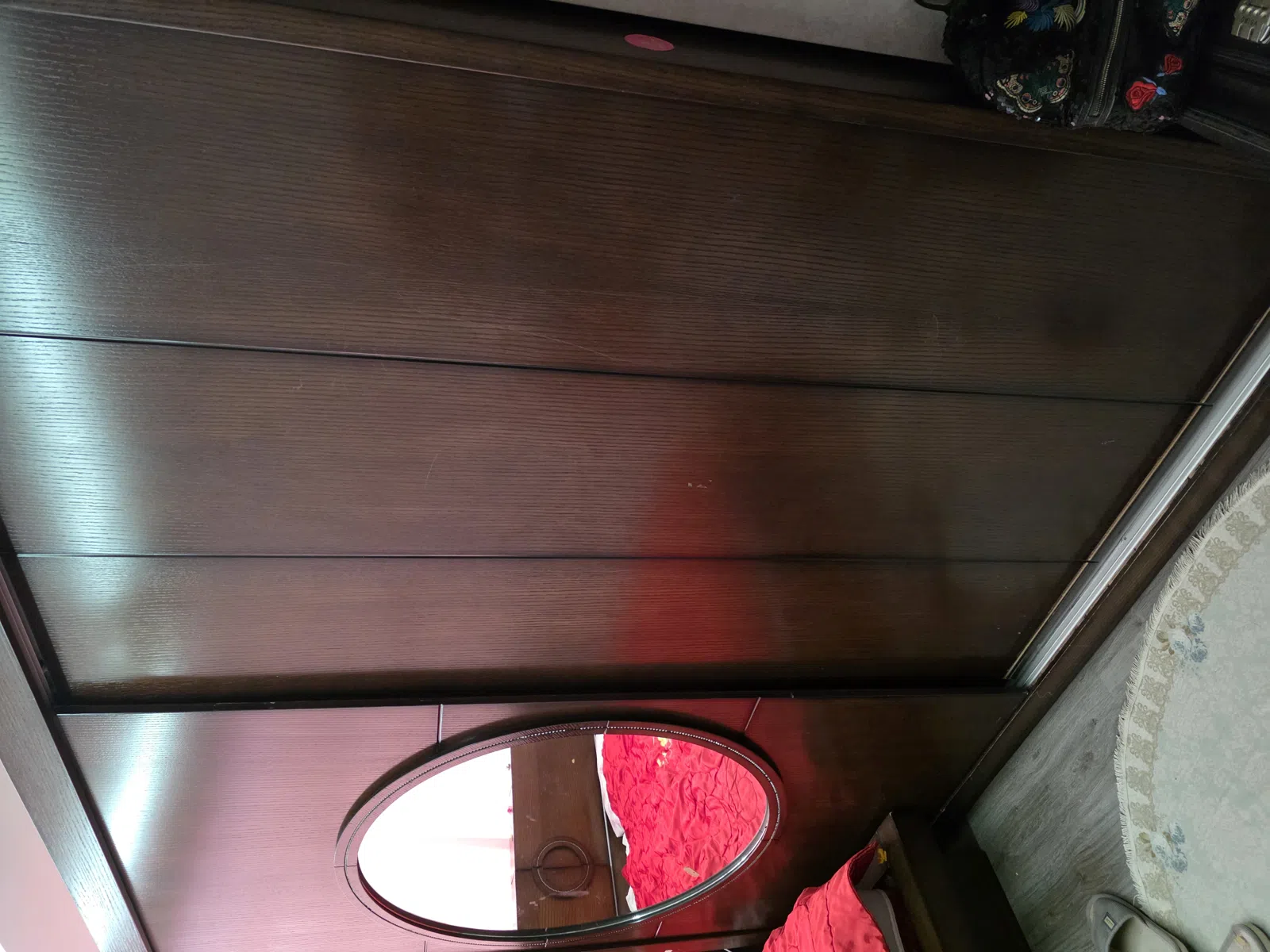 MDF material yataq otağı dəsti, Qəhvəyi rəng