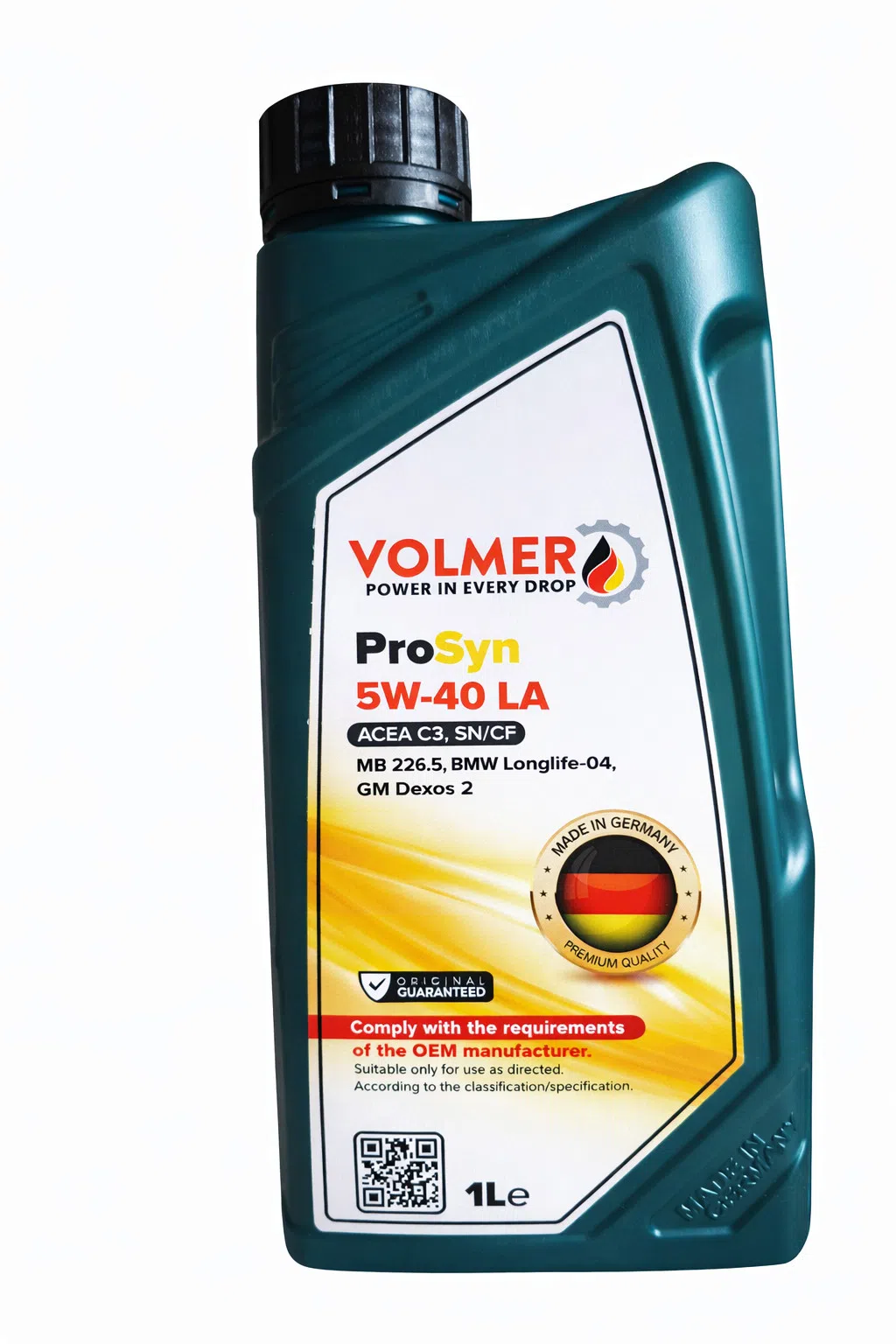 Volmer ProSyn 5W-40 LA Motor Yağı, 1 L — şəkil 2