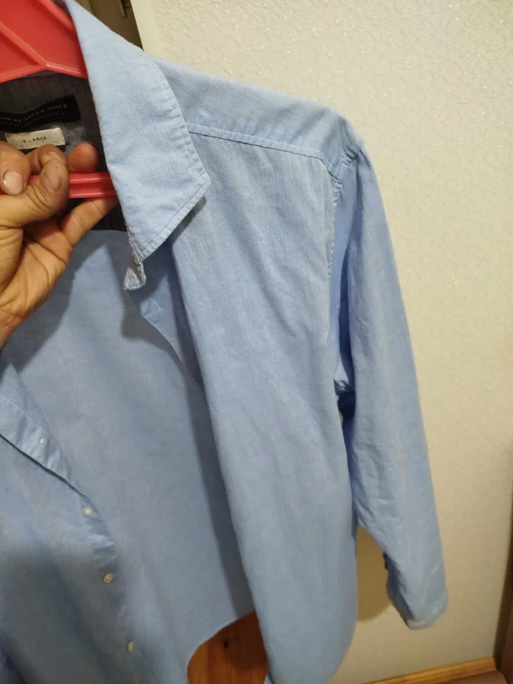 Kişi köynəyi, Mavi rəng, XL ölçü — şəkil 4
