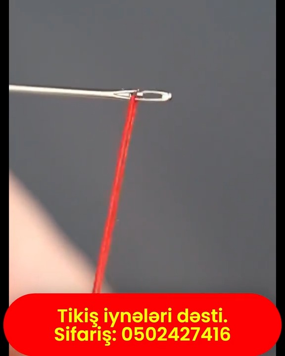 Tikiş iynələri dəsti - Tenderyard