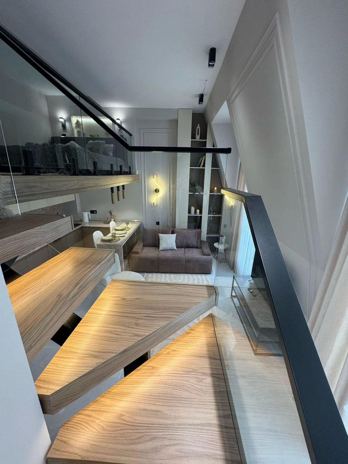 2 otaqlı mənzil 55 m² kirayə verilir — şəkil 10