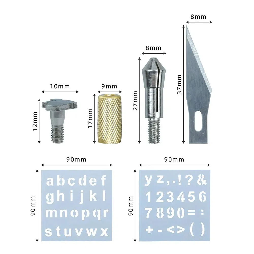 Soldering iron tip set | Набор наконечников для паяльника — şəkil 7