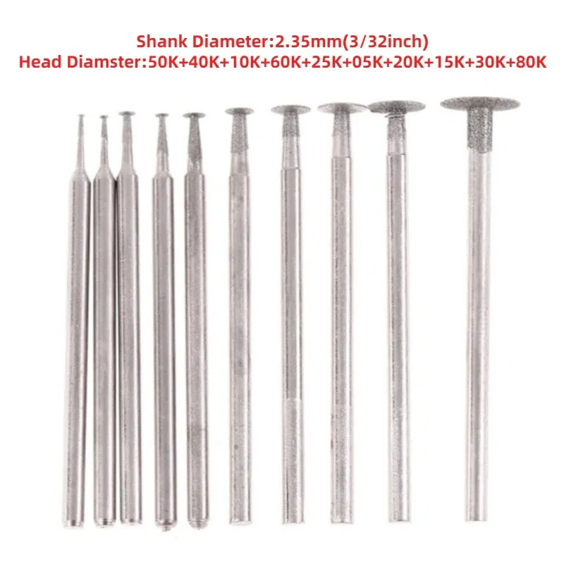 10 pcs T-head grinding bit - Tenderyard