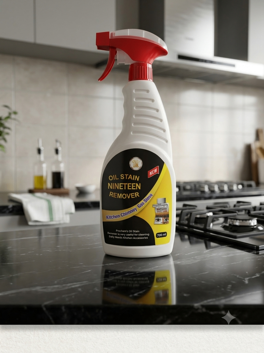 Nineteen Oil Stain Remover, 750 ml - Tenderyard