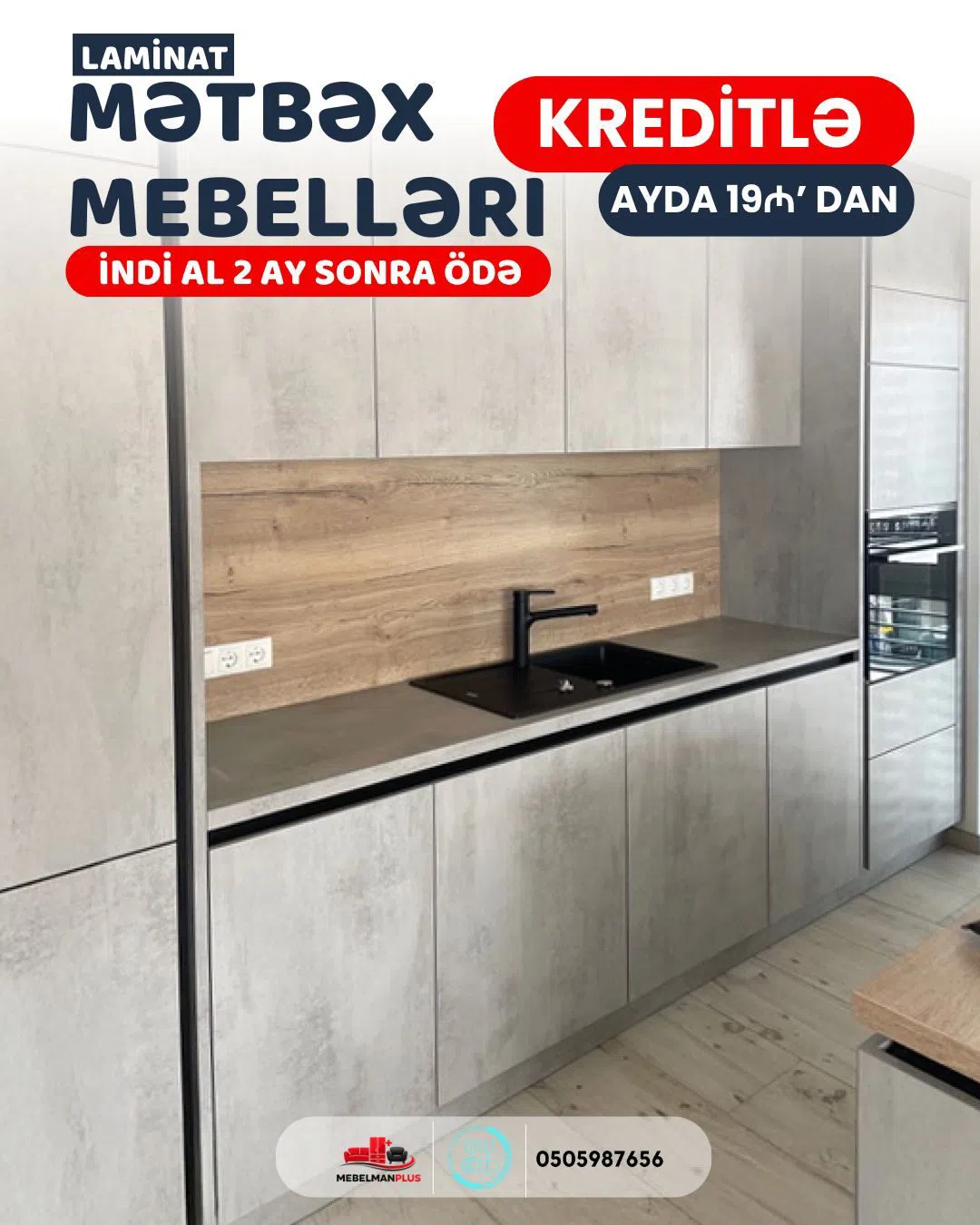 Kreditlə mətbəx mebeli — şəkil 9